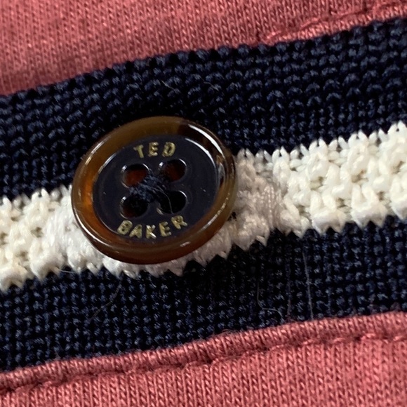 Ted Baker Plum Polo Shirt - Picture 5 of 7